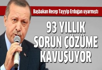 Artvin'de 93 yıllık sorun çözülüyor