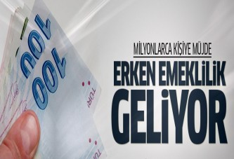 Askerlik yapana erken emeklilik