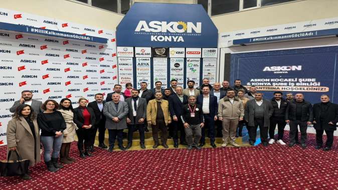 ASKON KOCAELİ’DEN, ASKON KONYA ŞUBESİNE ZİYARET