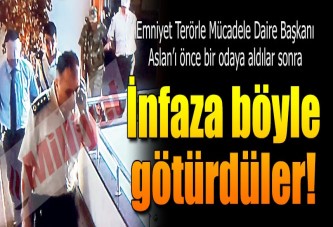 Aslan’ı infaz için böyle götürdüler