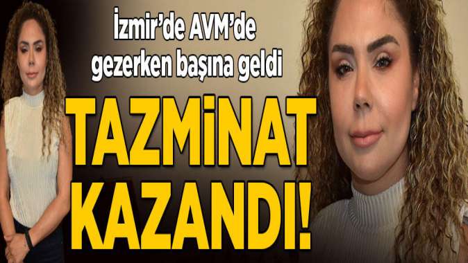 AVMde gezerken düşen spor eğitmenine ıslak zemin tazminatı