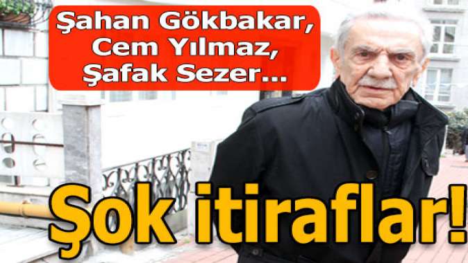 Aydemir Akbaştan şok itiraflar! Şahan Gökbakar, Cem Yılmaz, Şafak Sezer...