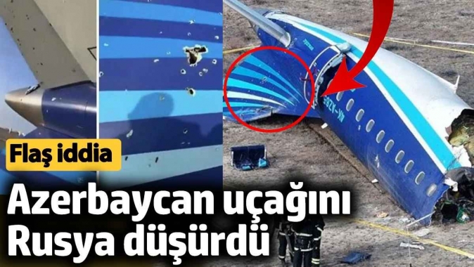 Azerbaycan uçağını Rusya düşürdü. Flaş iddia