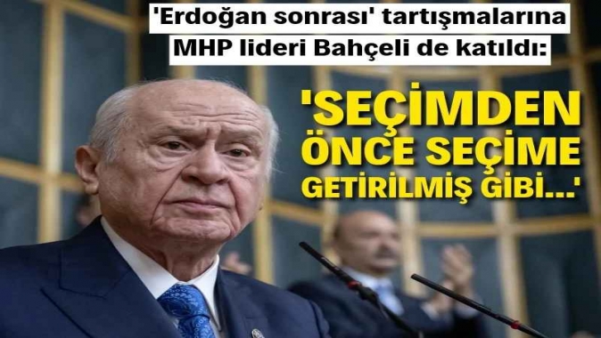 Bahçeli'den erken seçim açıklaması