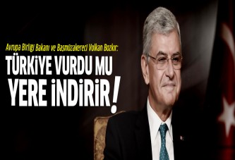 Bakan Bozkır'dan Türkiye'ye ilginç benzetme