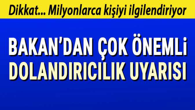 Bakan Özhaseki: Yapı Kayıt Belgesi alırken dolandırılmayın