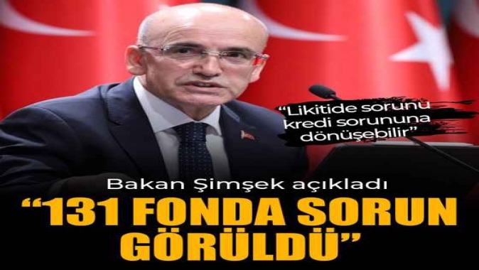 Bakan Şimşek: Borsa ve fon piyasasında sistemik risk yok