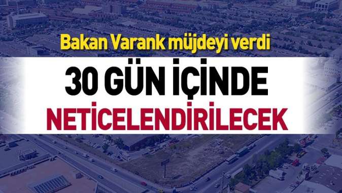 Bakan Varanktan OSB yatırımcılarına müjde.