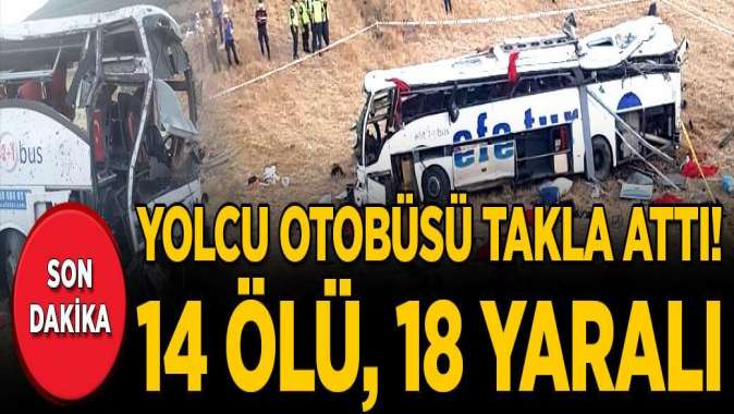 Balıkesir'de yolcu otobüsü devrildi: Çok sayıda ölü ve yaralı var