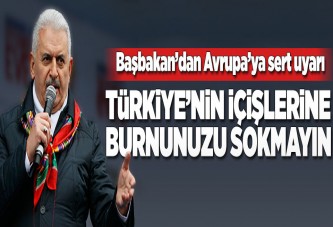 Başbakan: Bunlar dostluğa ve müttefikliğe sığmaz.