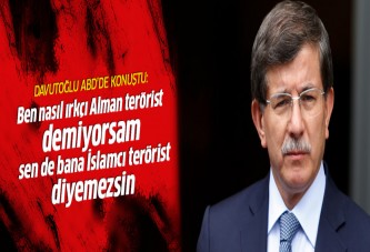Başbakan Davutoğlu ABD'de konuştu