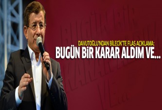 Başbakan Davutoğlu Bilecik'te konuştu