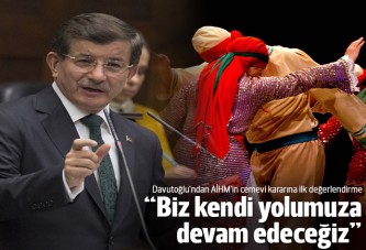 Başbakan Davutoğlu'ndan AİHM'in cemevi kararına ilk değerlendirme