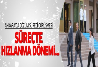 Başbakan Yardımcısı Akdoğan HDP'lilerle görüştü