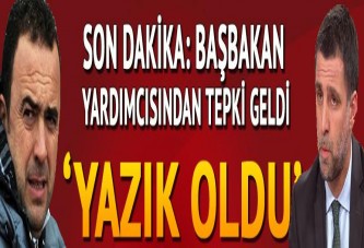 Başbakan Yardımcısı Kaynak'tan Hakan Şükür tepkisi