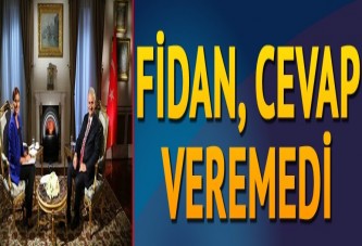 Başbakan Yıldırım: Fidan cevap veremedi