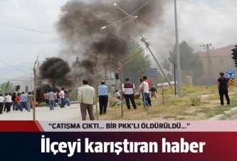 Başkale'de "PKK'lı öldürüldü" gerginliği
