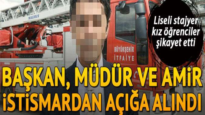 Başkan, müdür ve amir istismardan açıkta