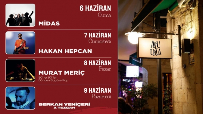 Bayramda Urla’ya gideceklere müjde: Müzik şöleni sizi bekliyor