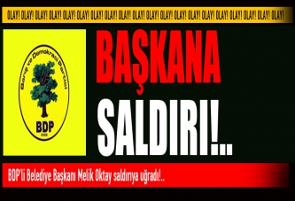 BDP'li belediye başkanına saldırı