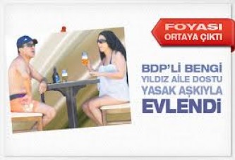 BDP'li vekil yasak aşkıyla evlendi