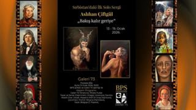 Belgrad’da Türk Sanatı Rüzgârı: Aslıhan Çiftgül Sergisi Açıldı