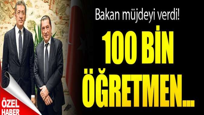 Benim ana aktörüm öğretmen olacak