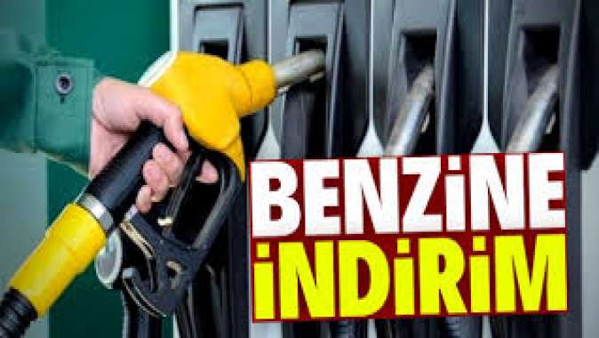 Benzinde indirim