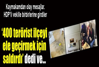 Beytüşşebap Kaymakamı'ndan olay mesajlar