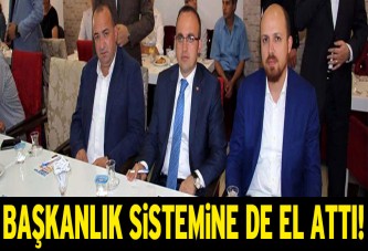Bilal başkanlık sistemine de el attı!