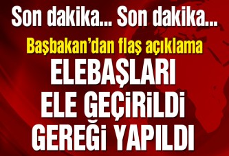 Binali Yıldırım’dan flaş açıklama