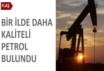 Bir ilimizde daha kaliteli petrol bulundu