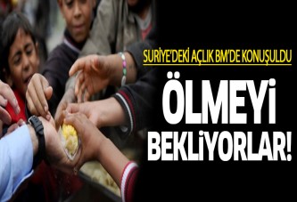 BM'de Suriye panelinde 'açlık' konuşuldu