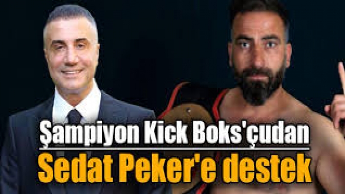Boks şampiyonu, altın kemeri Sedat Pekere adadı: Adınızı gururla taşıdım