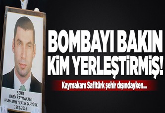 Bombayı kaymakamlık çalışanının kardeşi koymuş!.