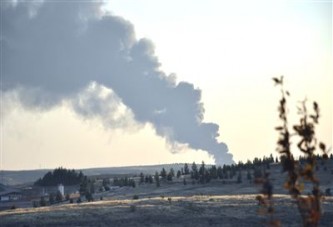 Botaş Boru Hattı Yeniden Alev Aldı