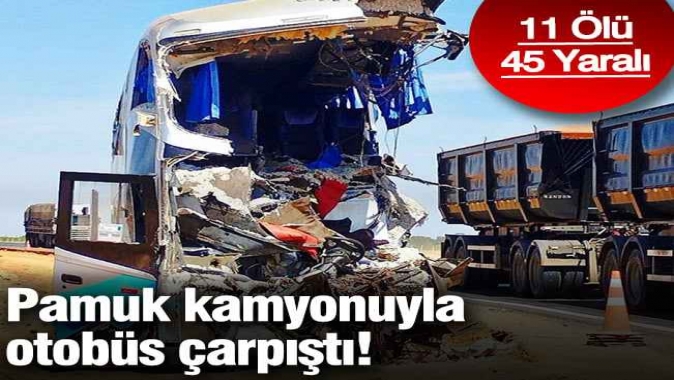 Brezilya’da pamuk kamyonuyla otobüs çarpıştı! Çok sayıda ölü ve yaralılar var