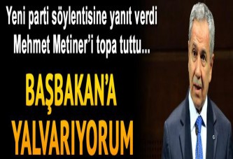 Bülent Arınç: Başbakan'a yalvarıyorum...