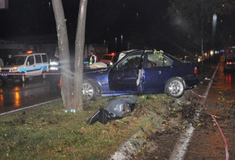 Bursa’da trafik kazası: 1 ölü, 1 yaralı