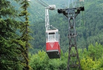 Bursa'nın simgesi teleferik duruyor!