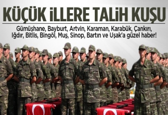 Büyük askeri birlikler küçük şehirlere taşınıyor