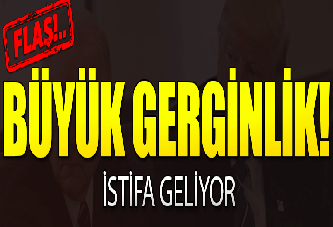 Büyük gerginlik: 'İstifa edebilirim!'