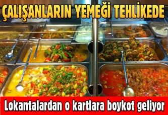 Çalışanların yemeği tehlikede! Restoranlardan yemek kartlarına boykot kararı