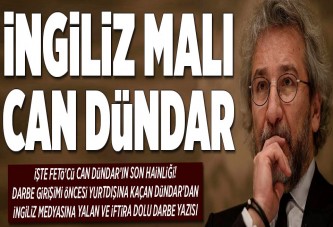 Can Dündar'ın son hainliği..