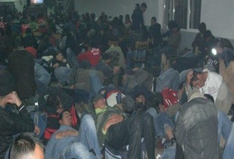 Çatışma bölgelerine sevk edilen askerlerin nasıl toplandığının resmidir!