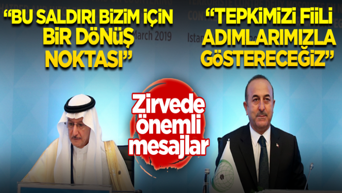 Çavuşoğlundan İİT zirvesinde önemli açıklamalar