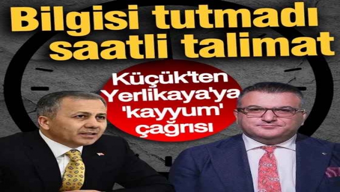 Cem Küçük’ten Ali Yerlikaya'ya kayyum çağrısı! Bilgisi tutmadı, saatli talimat