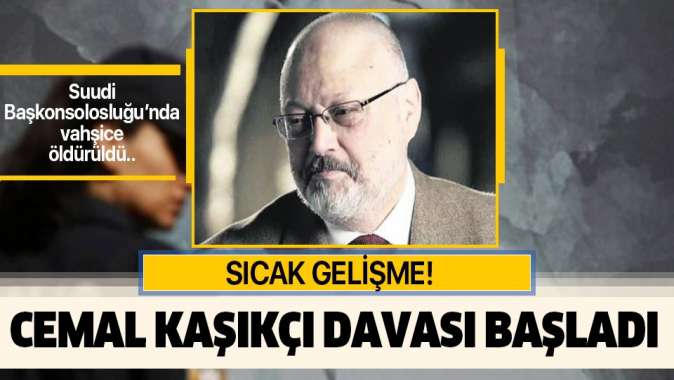 Cemal Kaşıkçının öldürülmesine ilişkin dava bugün başladı