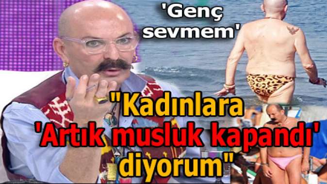 Cemil İpekçi: Kadınlara Artık musluk kapandı diyorum!