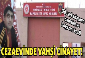 Cezaevinde vahşi cinayet